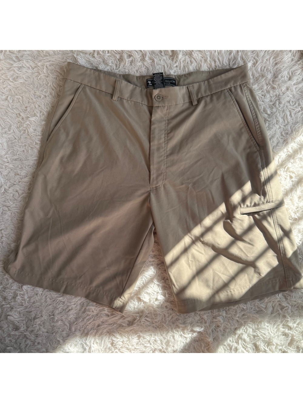 Pebble Beach tan shorts
